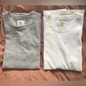 Lot of 2 - Buck Mason Heavy Field Spec Tee M